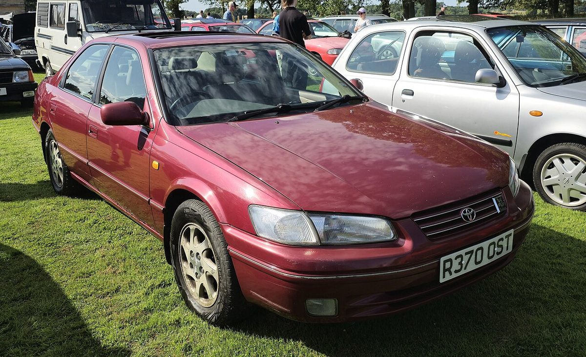 A 1997 Toyota Camry with the 3.0 V6, a British-market car. Not the one in the story.